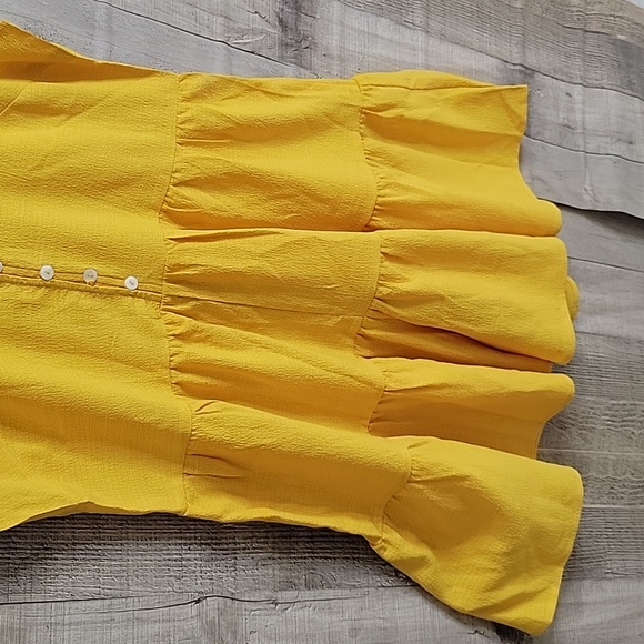 Women's Casual Wide Leg Ruffle Loose Jumpsuit Medium Size - Picture 17 of 17